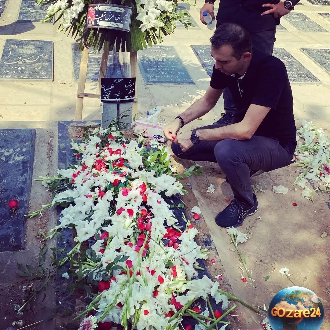 مزار ارشیا خلیلیان پسر نسرین مقانلو