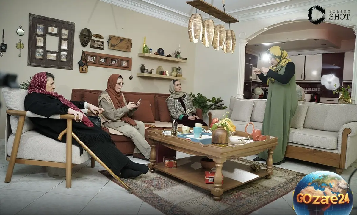 مهمانان منزل سوسن پرور
