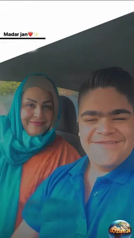 بهروز پایتخت همراه با مادرش