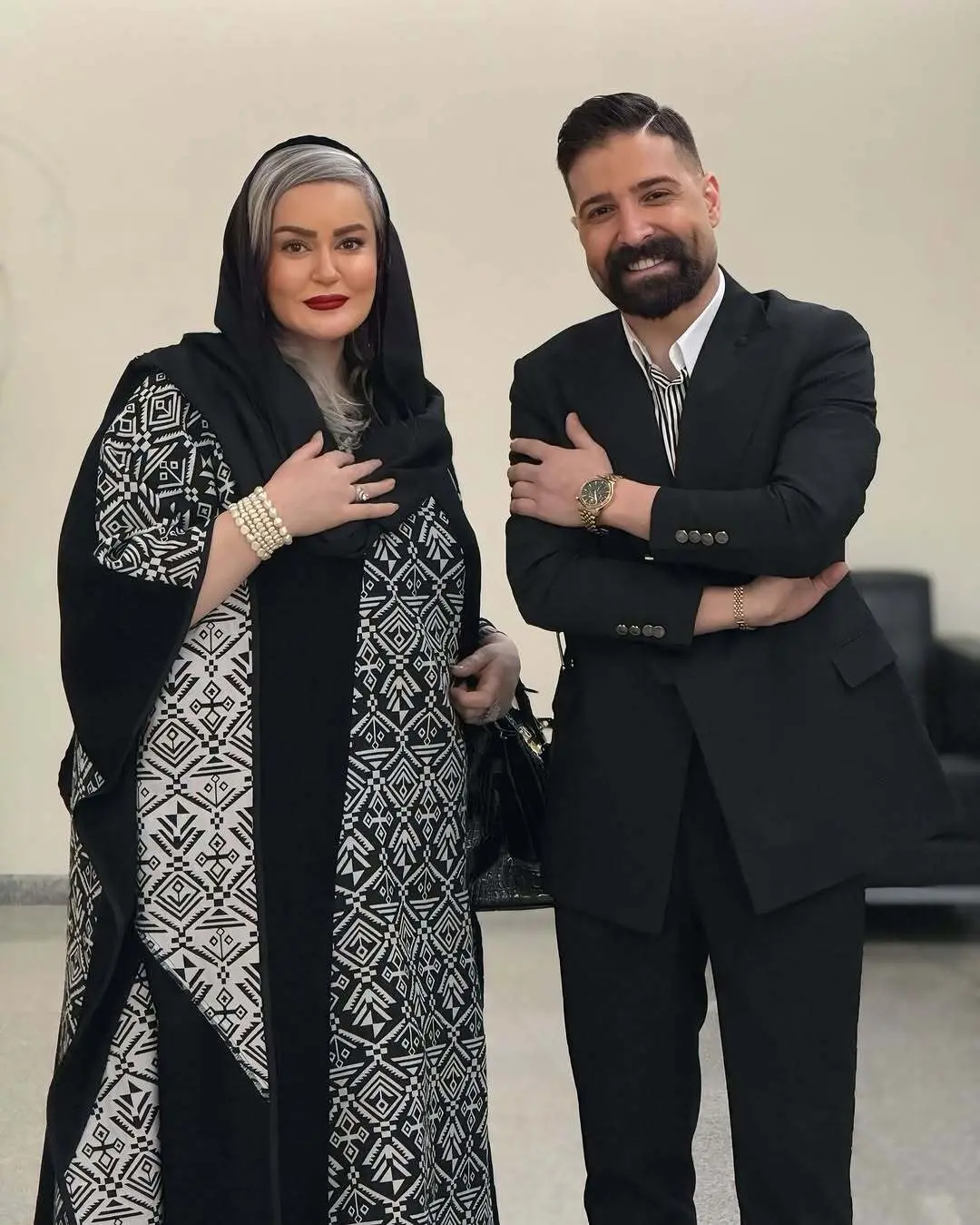 استایل جذاب نعیمه نظام‌دوست در کنسرت حمید هیراد + عکس