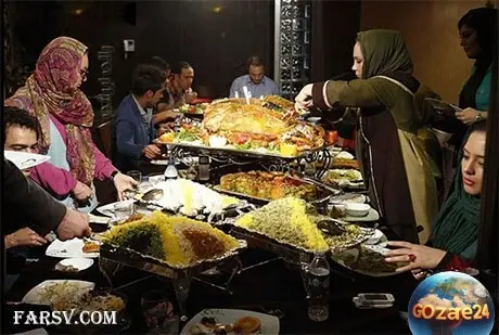 مهمانی بازیگران  