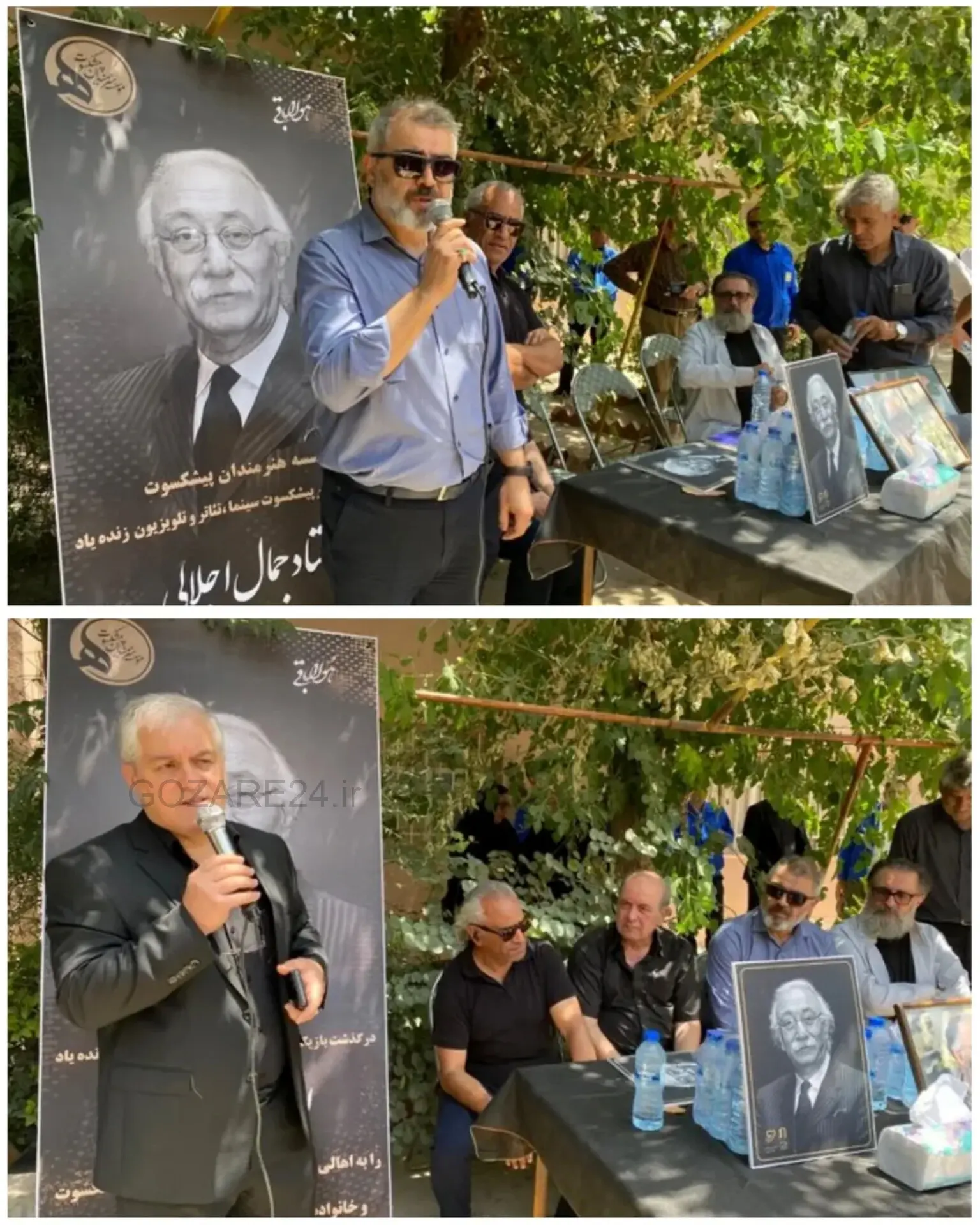 وداع تلخ با جمال اجلالی در قطعه هنرمندان؛ چهره‌هایی که آمدند و خاطره ساختند