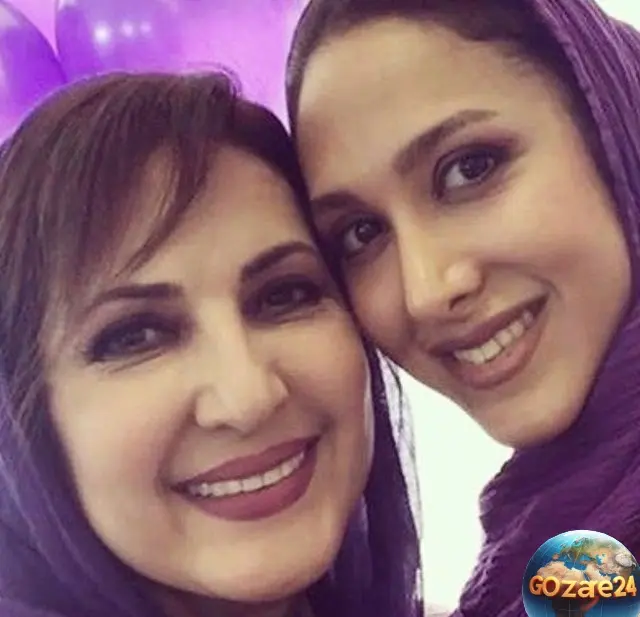 فاطمه گودرزی و دخترش