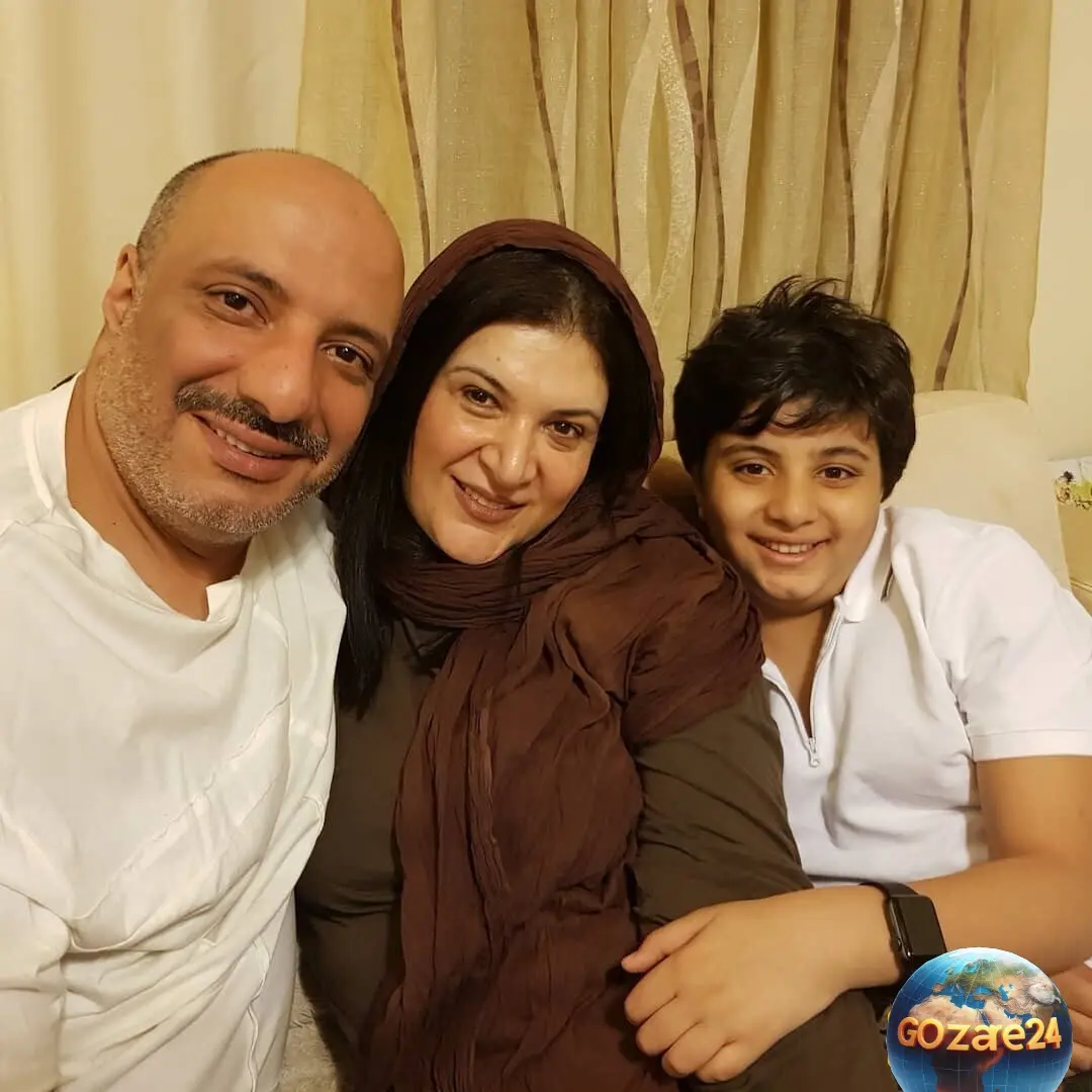 ریما و همسرش امیر و پسرش آئین