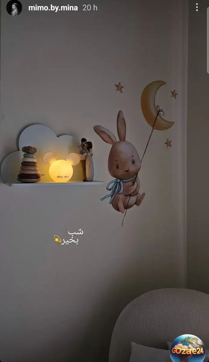 اتاق فرزند مینا مختاری