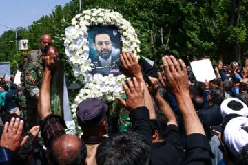 تشییع پیکر شهید مالک رحمتی