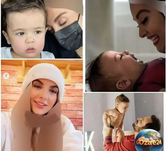 احمد مهرانفر و همسر و فرزندش