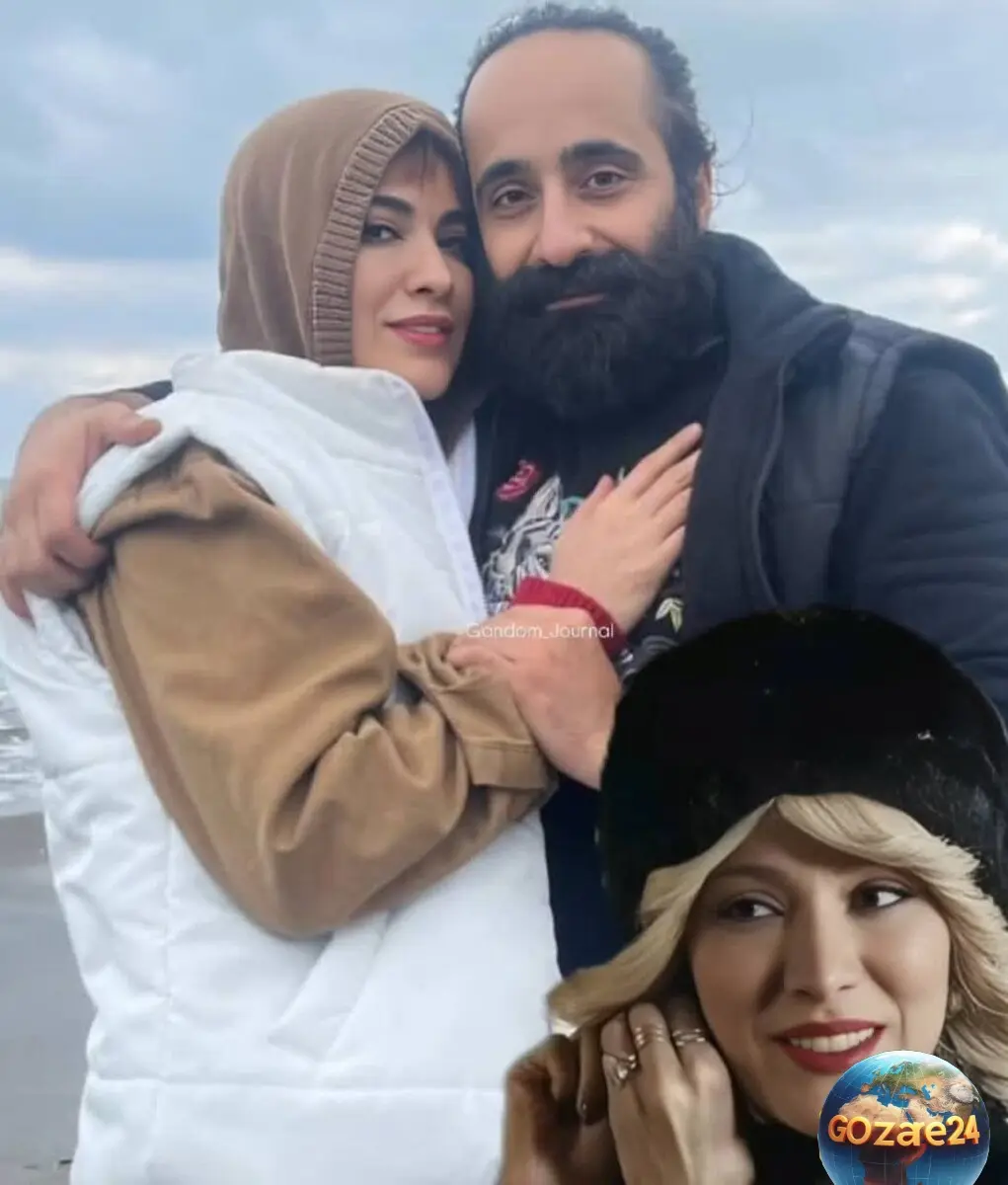 ریحانه رضی و همسرش