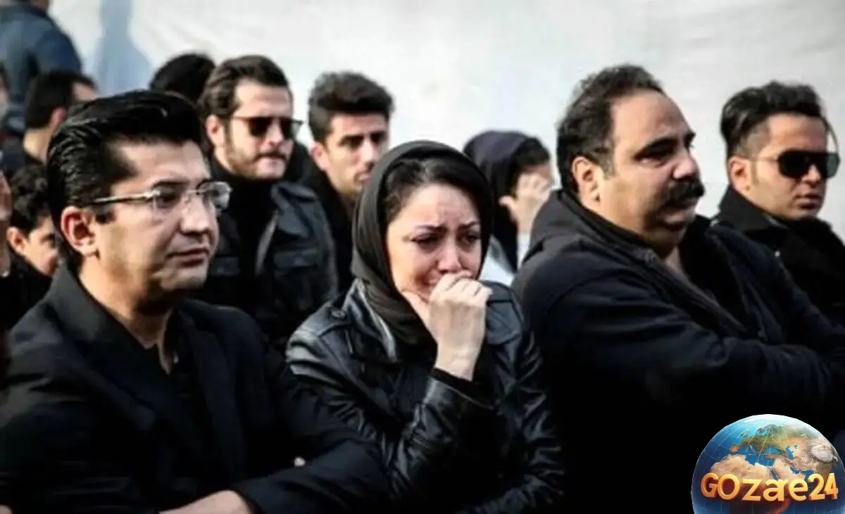 شیلا خداداد در مراسم عزای پاشایی