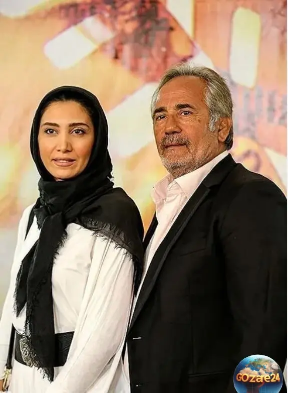 مجید مظفری و دخترش