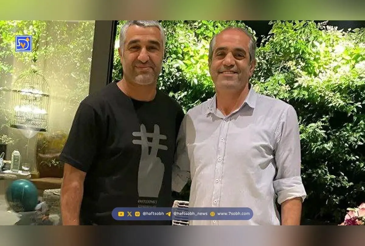عکس جدید پژمان جمشیدی در کنار دوست قدیمی‌اش پس از آزادی از زندان | دیدار هیجان‌انگیز ستاره فوتبال و سینما
