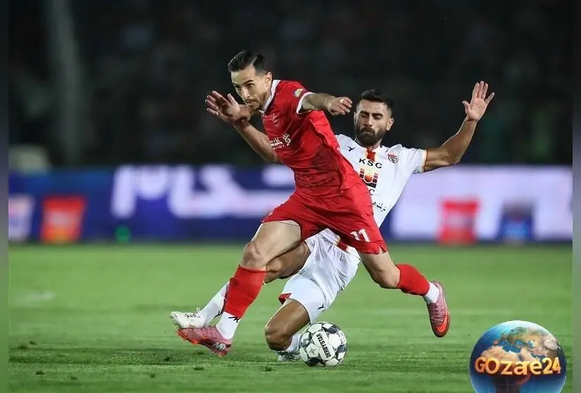 خلاصه بازی پرسپولیس و فولاد خوزستان | سوپرگل‌ها و لحظات مهیج با نتیجه تساوی 1-1 در لیگ برتر 1404-1405