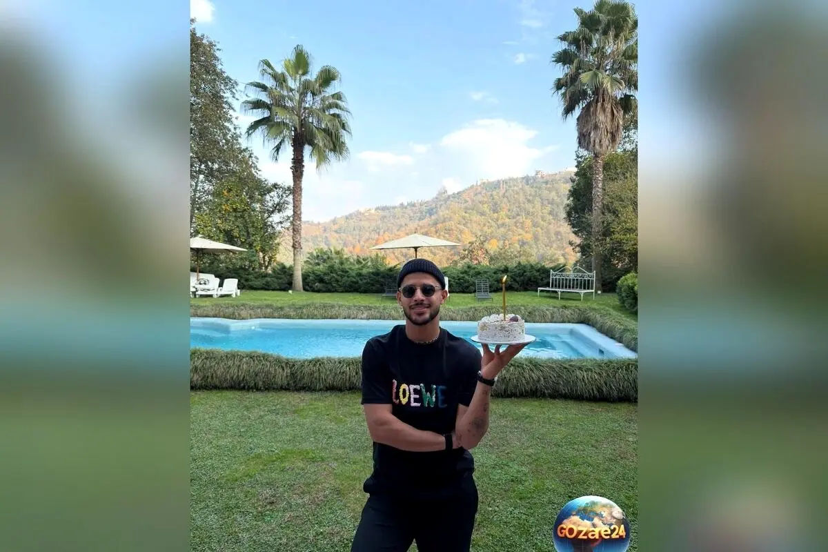 تصویر تتوی خاص مهدی قایدی با طرح تولد پسرش میلان و تبریک نیمار ایرانی در روز تولد ۲۷ سالگی