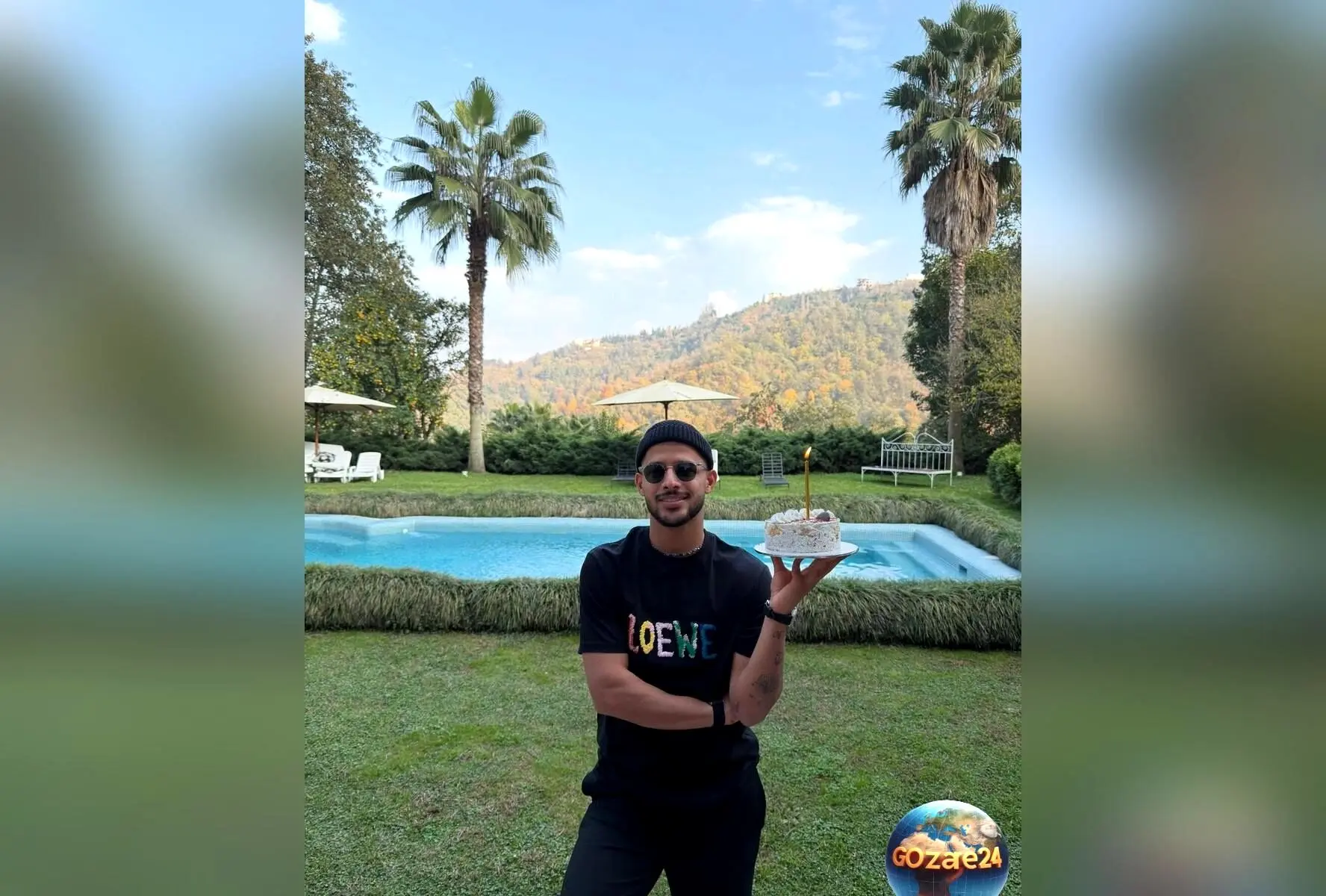 تصویر تتوی خاص مهدی قایدی با طرح تولد پسرش میلان و تبریک نیمار ایرانی در روز تولد ۲۷ سالگی