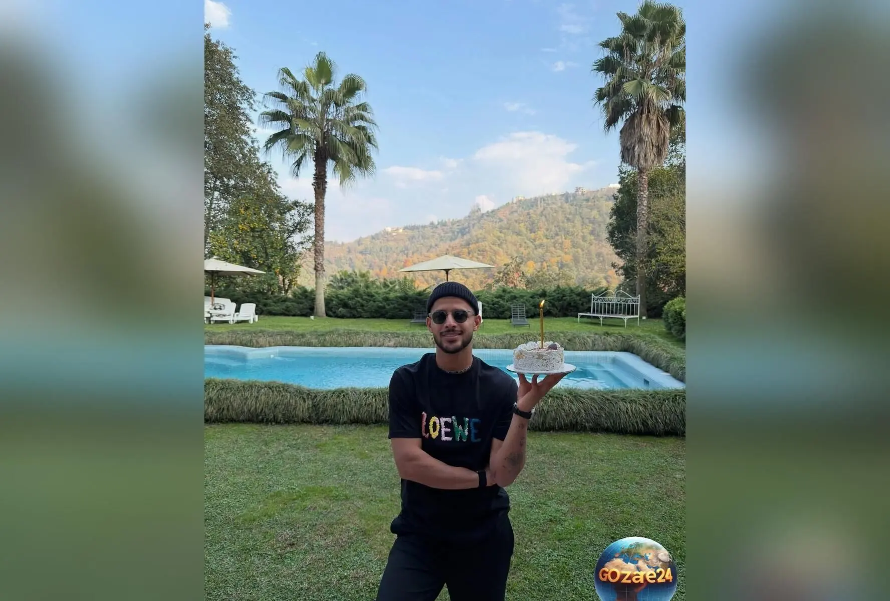تصویر تتوی خاص مهدی قایدی با طرح تولد پسرش میلان و تبریک نیمار ایرانی در روز تولد ۲۷ سالگی