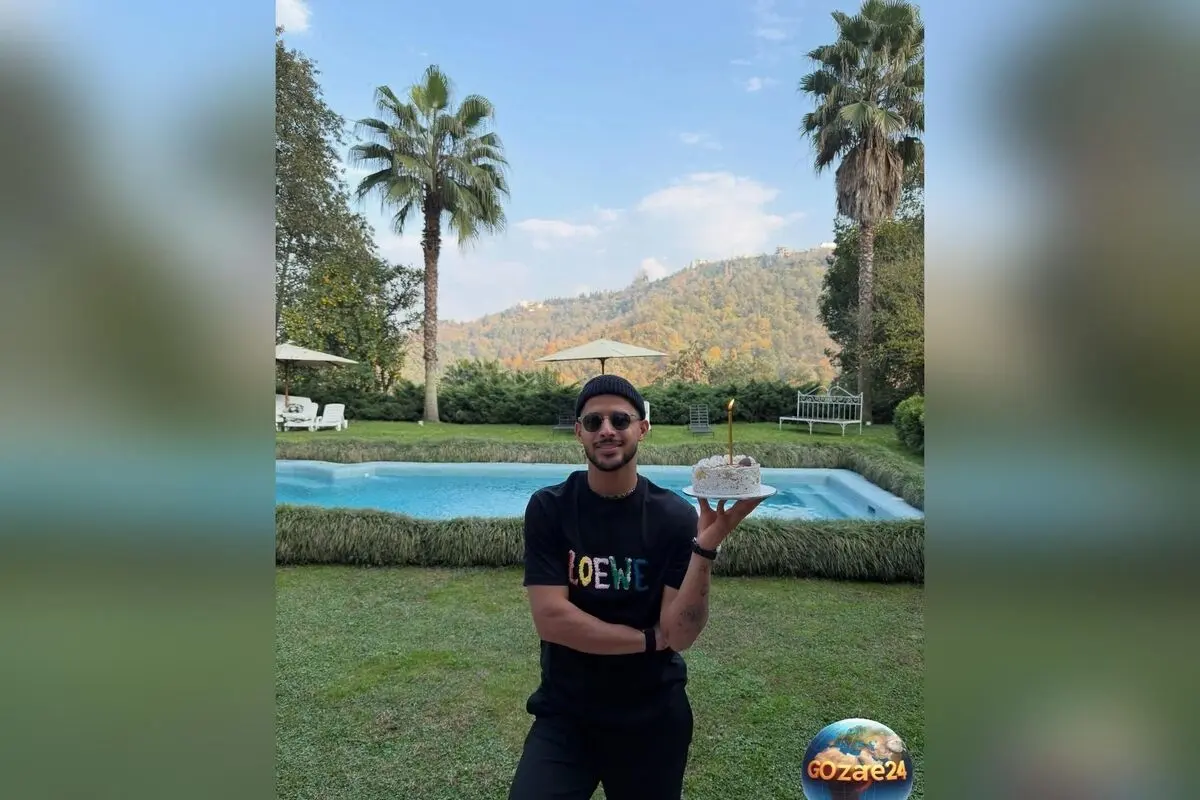 تصویر تتوی خاص مهدی قایدی با طرح تولد پسرش میلان و تبریک نیمار ایرانی در روز تولد ۲۷ سالگی