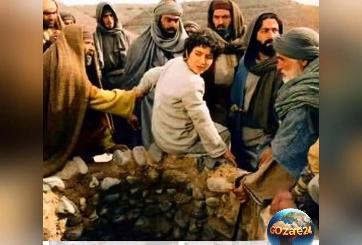 تصاویر نایاب و دیدنی از پشت صحنه سریال یوسف پیامبر؛ لحظه‌سازی در چاه و برادران شرور در سال 1385