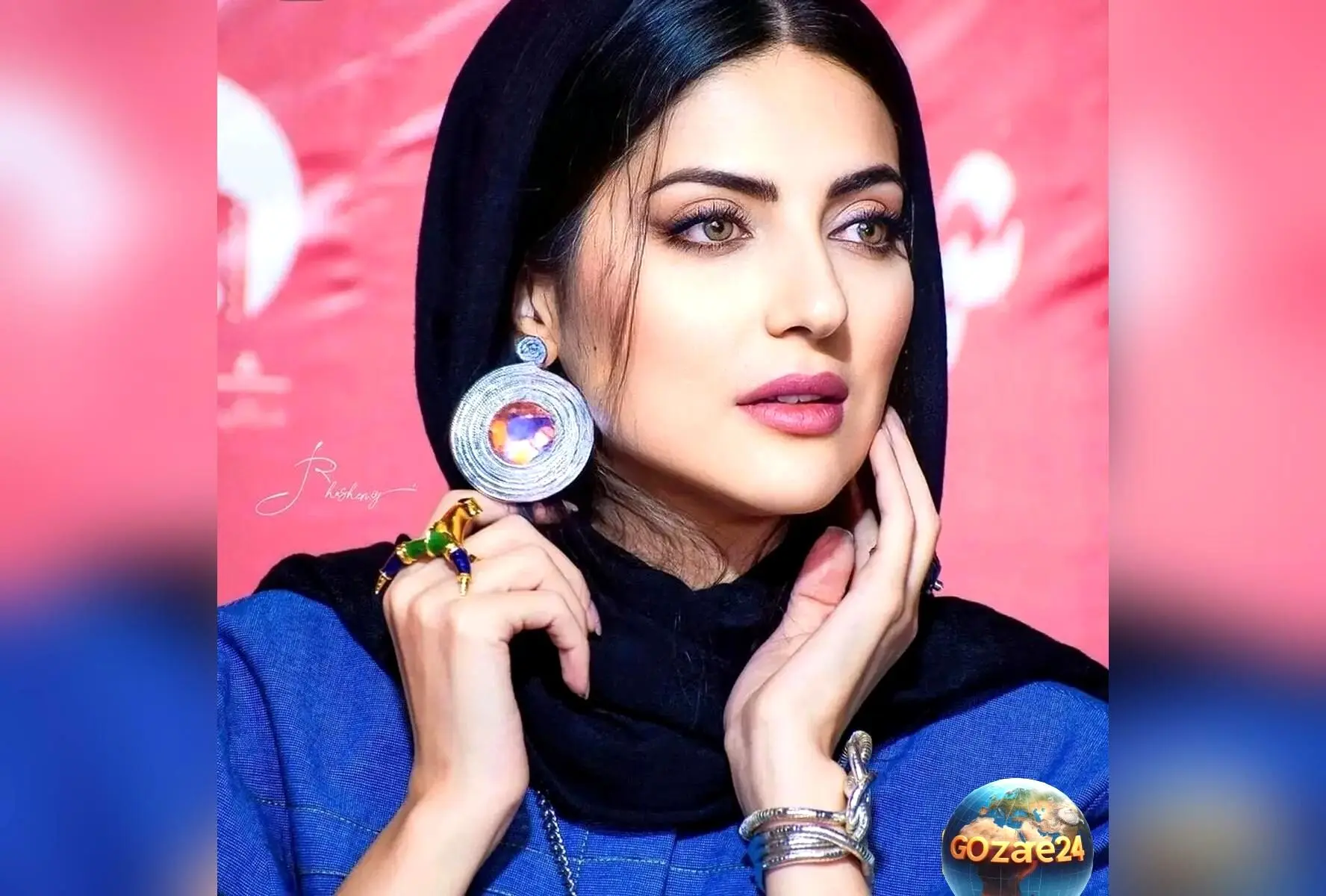 هلیا امامی با استایل سرتاپا مشکی و مانتوی دوردوزی سفید در اینستاگرام، چگونه درخشان ظاهر شد؟