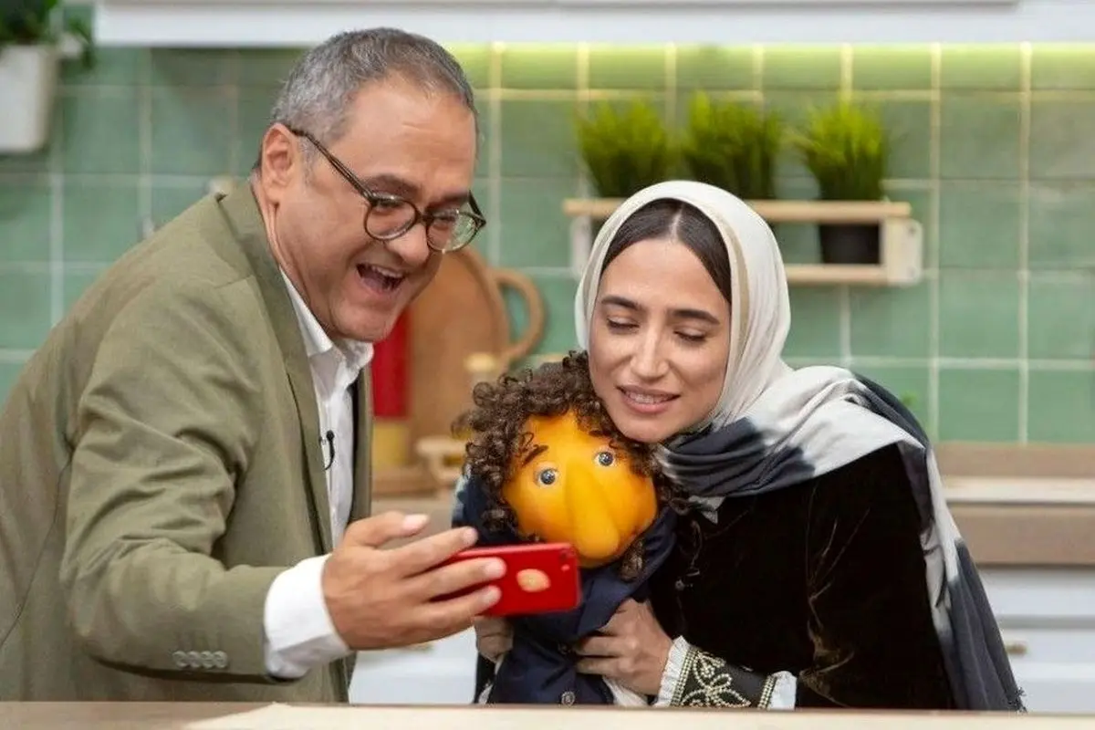 دکوراسیون ساده و شیک خانه رامبد جوان و نگار جواهریان با حضور گرم دخترشان نوردخت