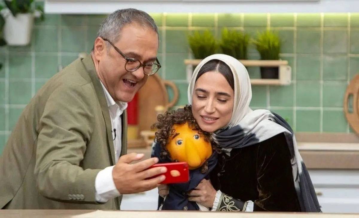 دکوراسیون ساده و شیک خانه رامبد جوان و نگار جواهریان با حضور گرم دخترشان نوردخت