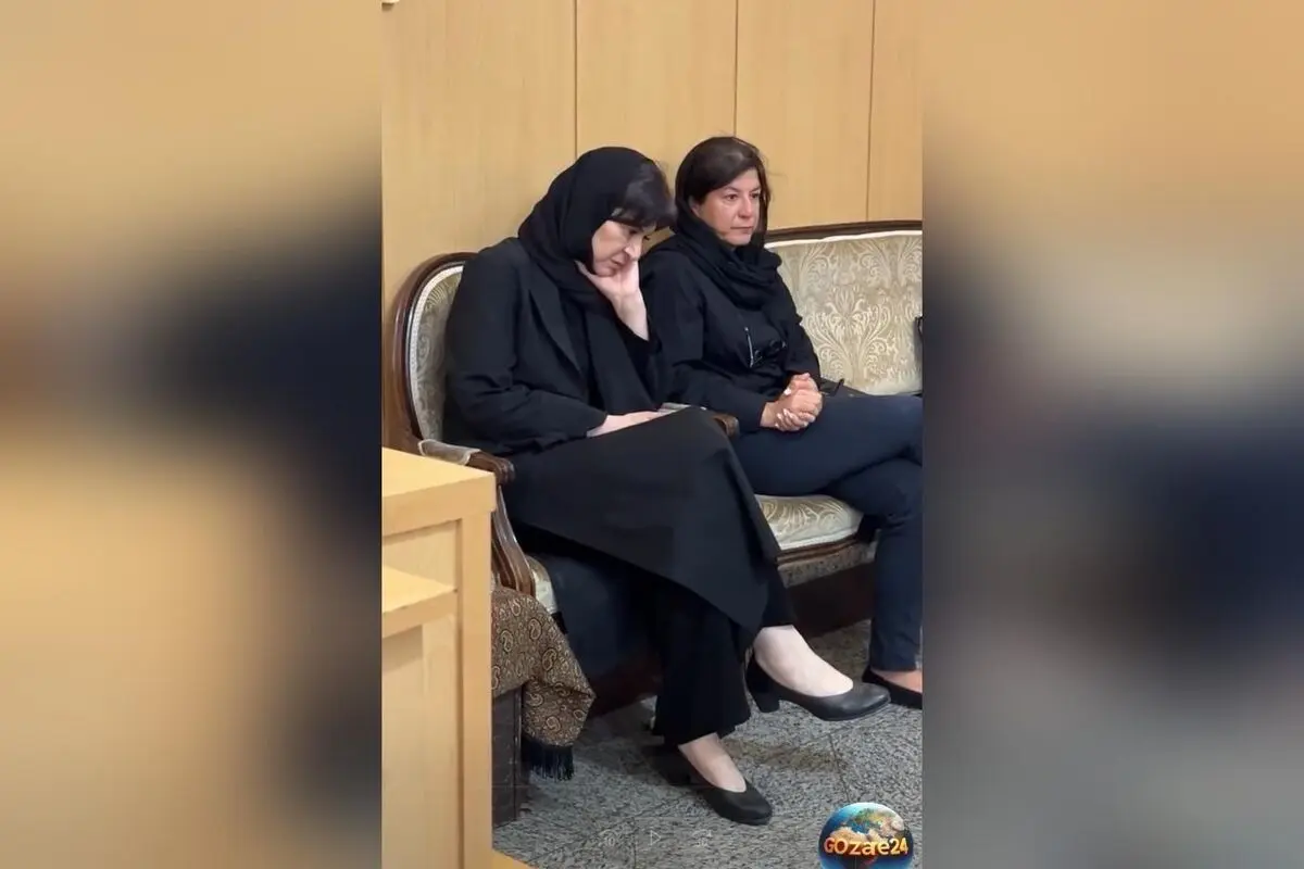 مراسم بزرگداشت مادر ریما رامین‌فر در مسجد الزهرا با چیدمان لاکچری میز عزای و حضور هنرمندان مشهور