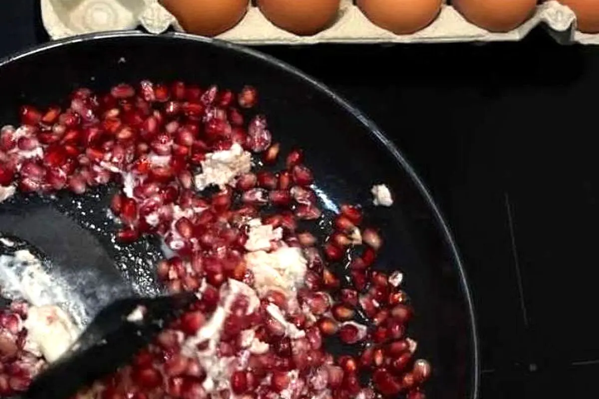 دستپخت عجیب و غریب آیسان آقاخانی/ خدا به داد گلزار برسه