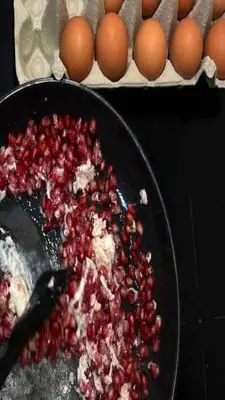 دستپخت عجیب و غریب آیسان آقاخانی/ خدا به داد گلزار برسه