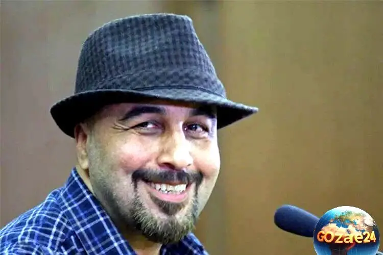 رضا عطاران با چادر مکه‌ای گل‌دار و چهره زنانه در روز زن + عکس خنده‌دار و متفاوت