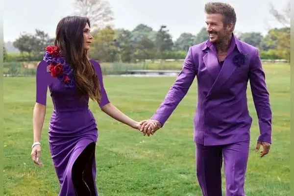 عکس‌های دلربای ۲۵ سال زندگی مشترک دیوید و ویکتوریا بکهام در کنار قلعه تاریخی ایرلند و دکوراسیون لوکس جشن عروسی