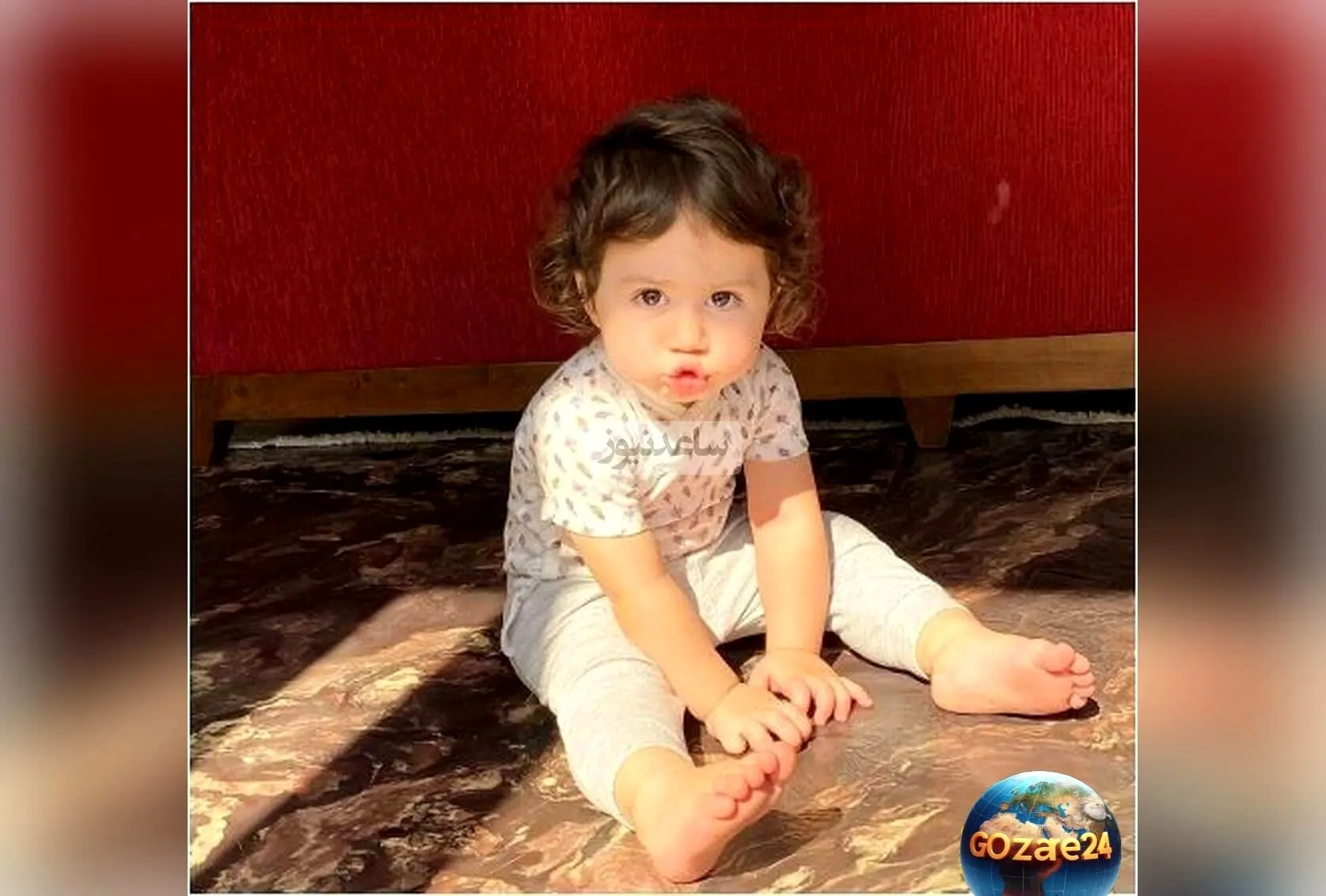 دختر کوچولوی شاهرخ استخری و سپیده بزمی‌پور در حال قهر با مهمانان؛ ماجرای بامزه نبات در استوری اینستاگرام