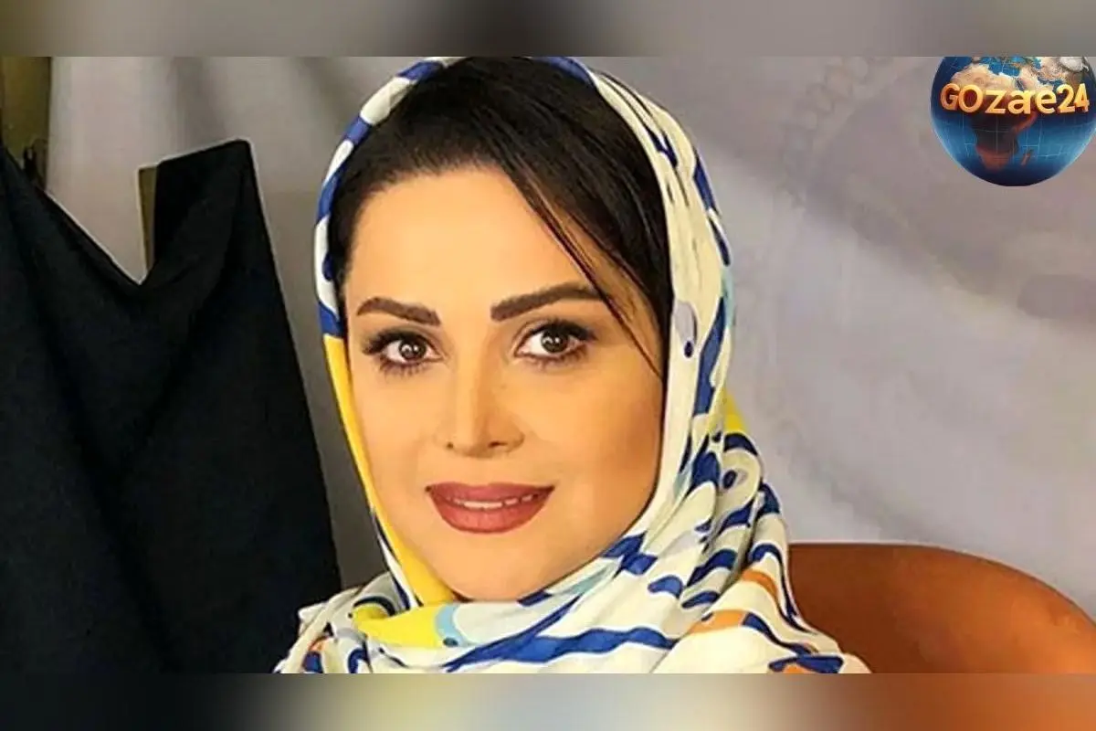 کمند امیرسلیمانی با گریم قجری و روسری آبی در پروژه جدید هنری + عکس