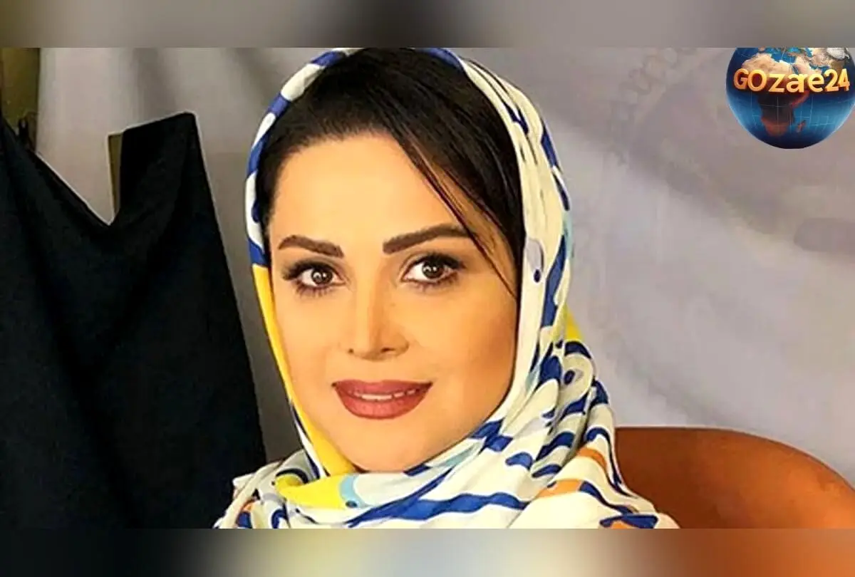 کمند امیرسلیمانی با گریم قجری و روسری آبی در پروژه جدید هنری + عکس