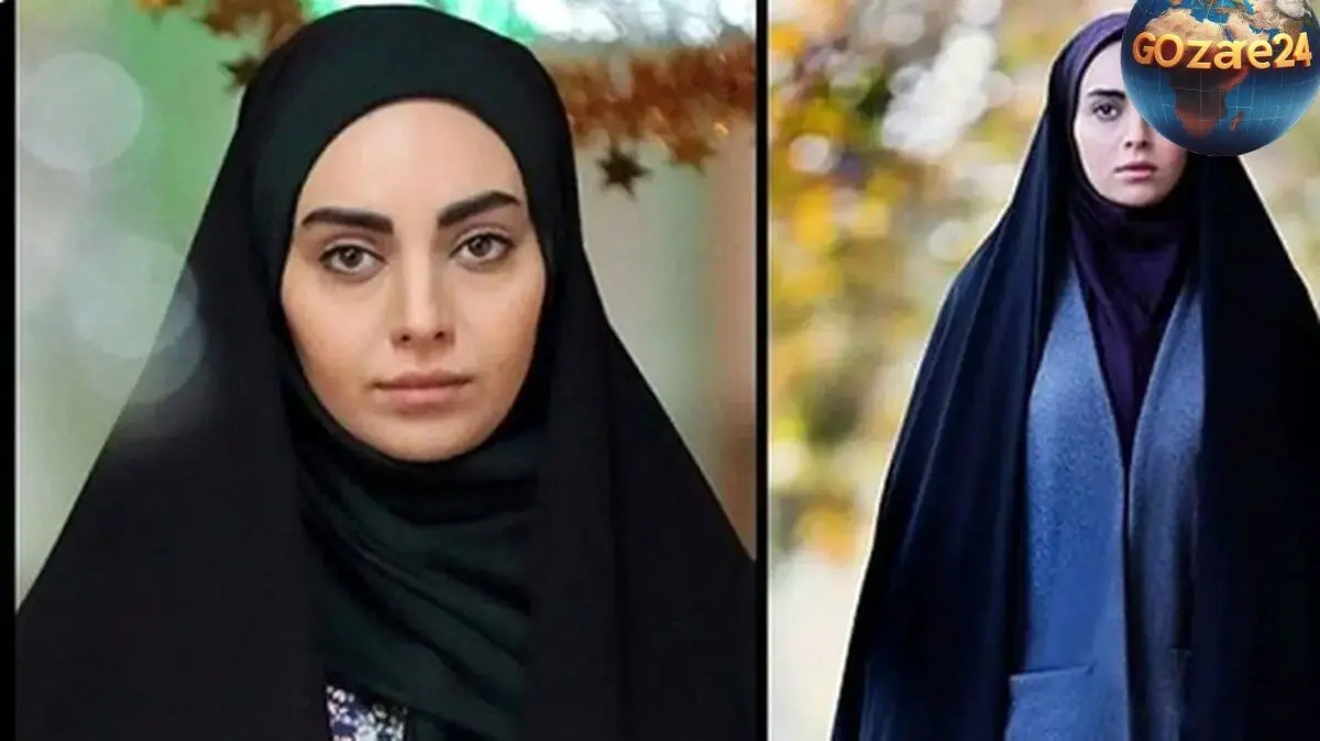 استایل جذاب مهشید جوادی در خیابان با مانتوی آستین پفکی و لباس عروسکی زیبا