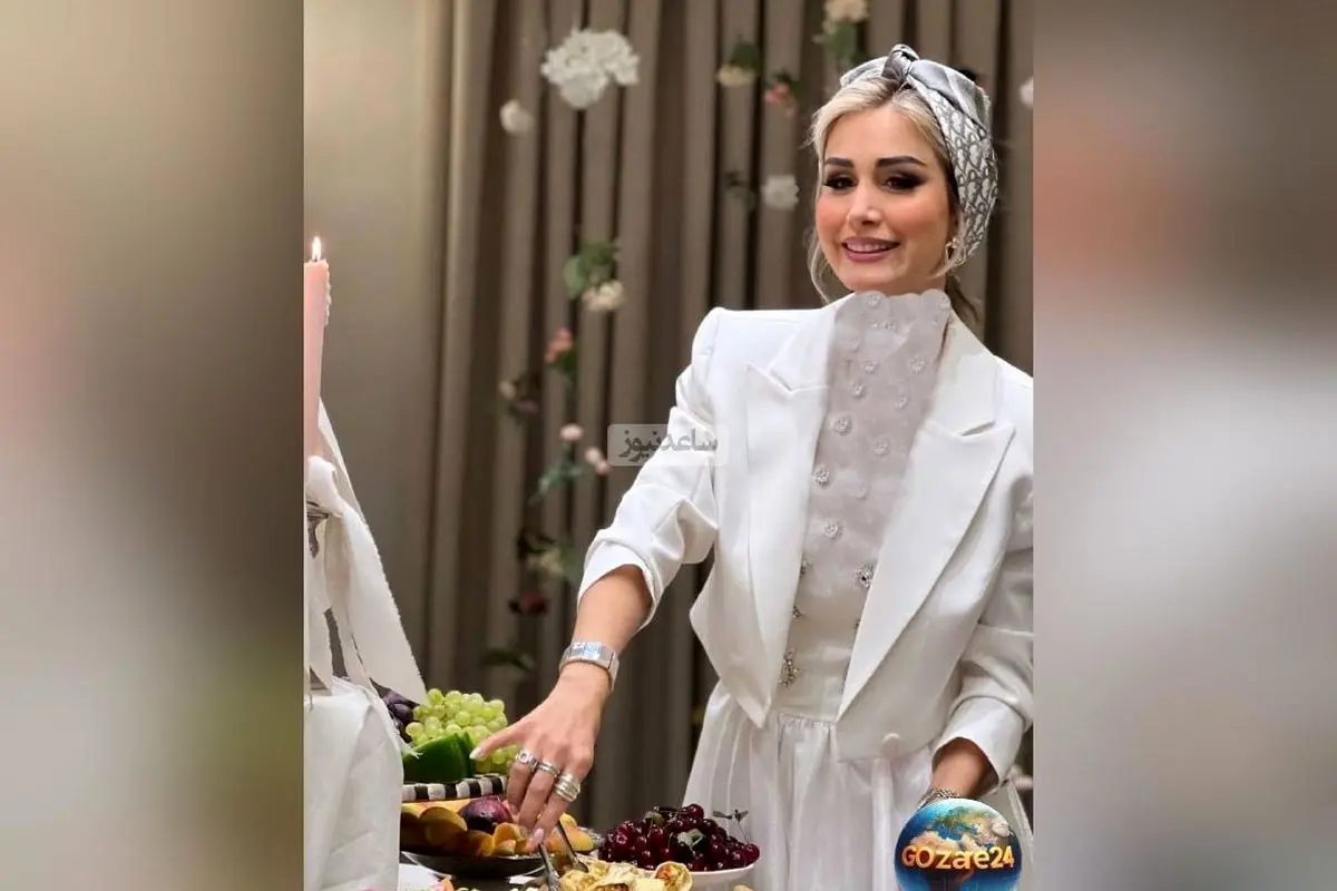 چیدمان ایرانیپسند میز شام سپیده بزمیپور در بلژیک با گلهای کالباسی، لاله و گوجه؛ نمونهای از سلیقه و هنر دکوراسیون