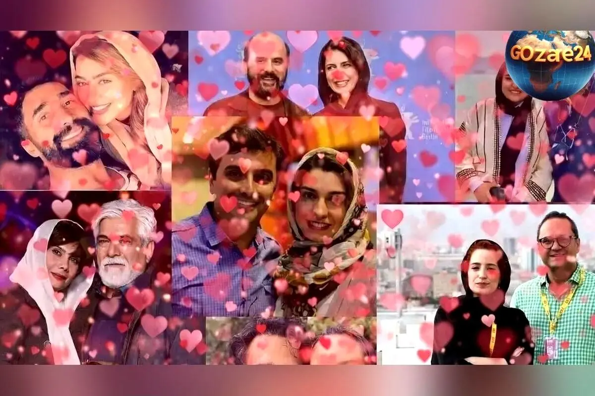 تصاویر عاشقانه بازیگران ایرانی در شب ولنتاین 1404 | لحظات خاص و صمیمی زوج‌های مشهور در کنار همسرانشان