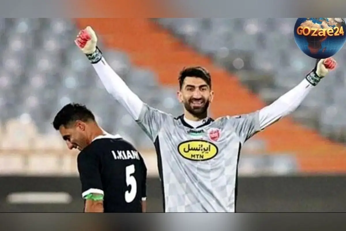 حضور عاشقانه همسر و دختر بیرانوند در ورزشگاه آزادی برای تشویق پرسپولیس + عکس