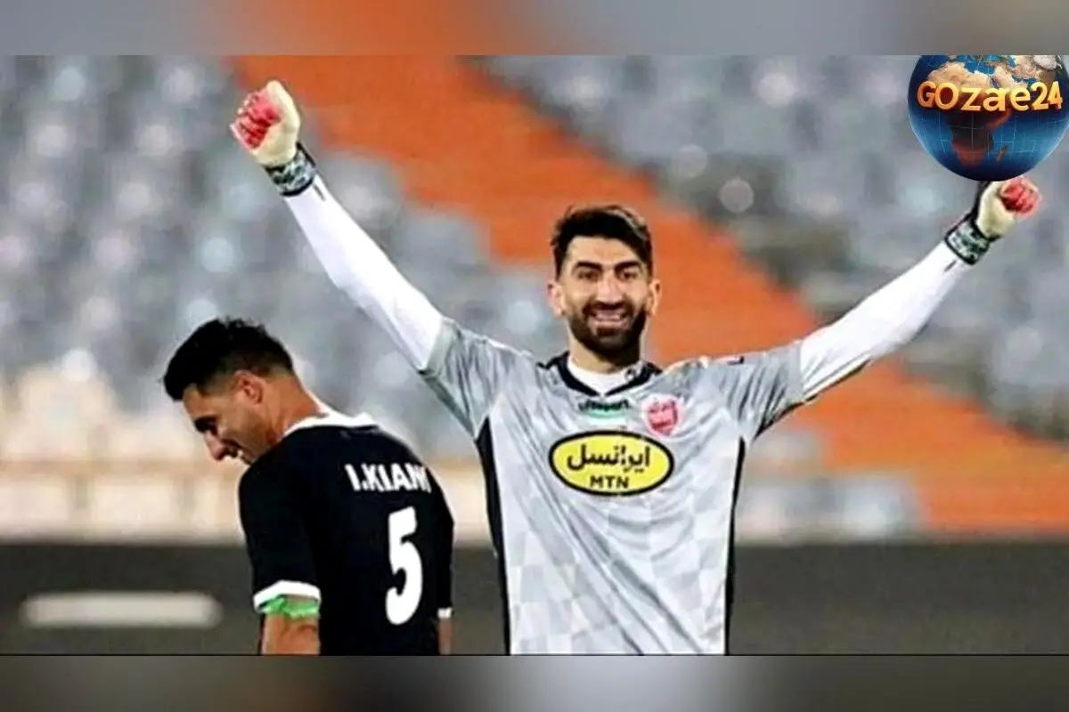 حضور عاشقانه همسر و دختر بیرانوند در ورزشگاه آزادی برای تشویق پرسپولیس + عکس