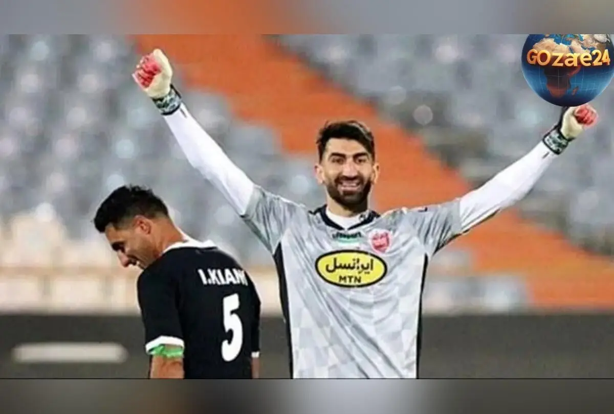 حضور عاشقانه همسر و دختر بیرانوند در ورزشگاه آزادی برای تشویق پرسپولیس + عکس