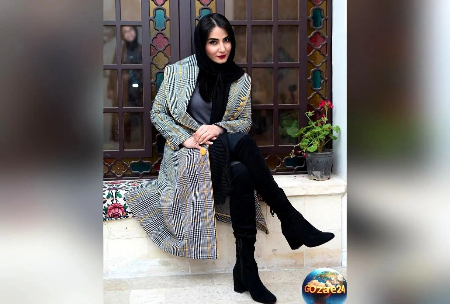 عکس جدید سمیرا حسن پور و ستاره پسیانی در پشت صحنه سریال خاتون؛ لحظاتی آرام و دلنشین در کنار هم
