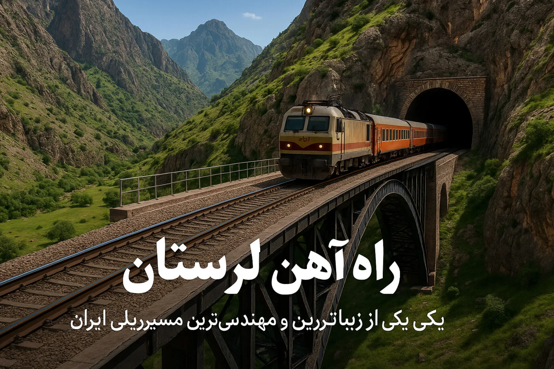 سفر در دل زاگرس؛ نگاهی به شاهکار مهندسی راه‌آهن لرستان