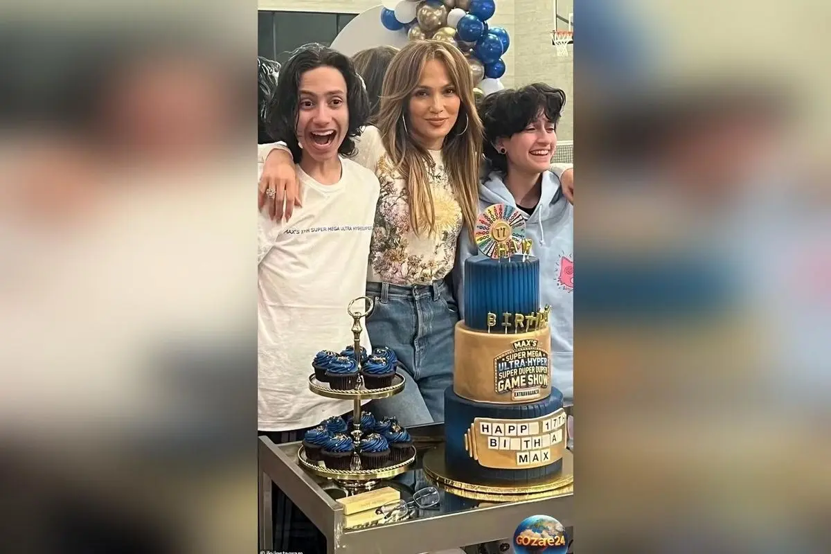 جنیفر لوپز در کنار دوقلوهای 14 سالهاش: پیام احساسی و لحظههای شیرین تولد "امی" و "مکس"