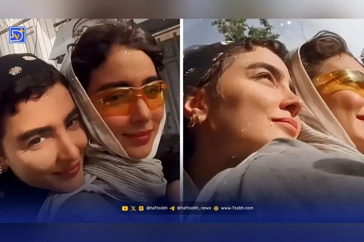 تصویر جدید سارا و نیکای پایتخت با استایل جذاب و چهره‌های دیدنی خواهران حسینی