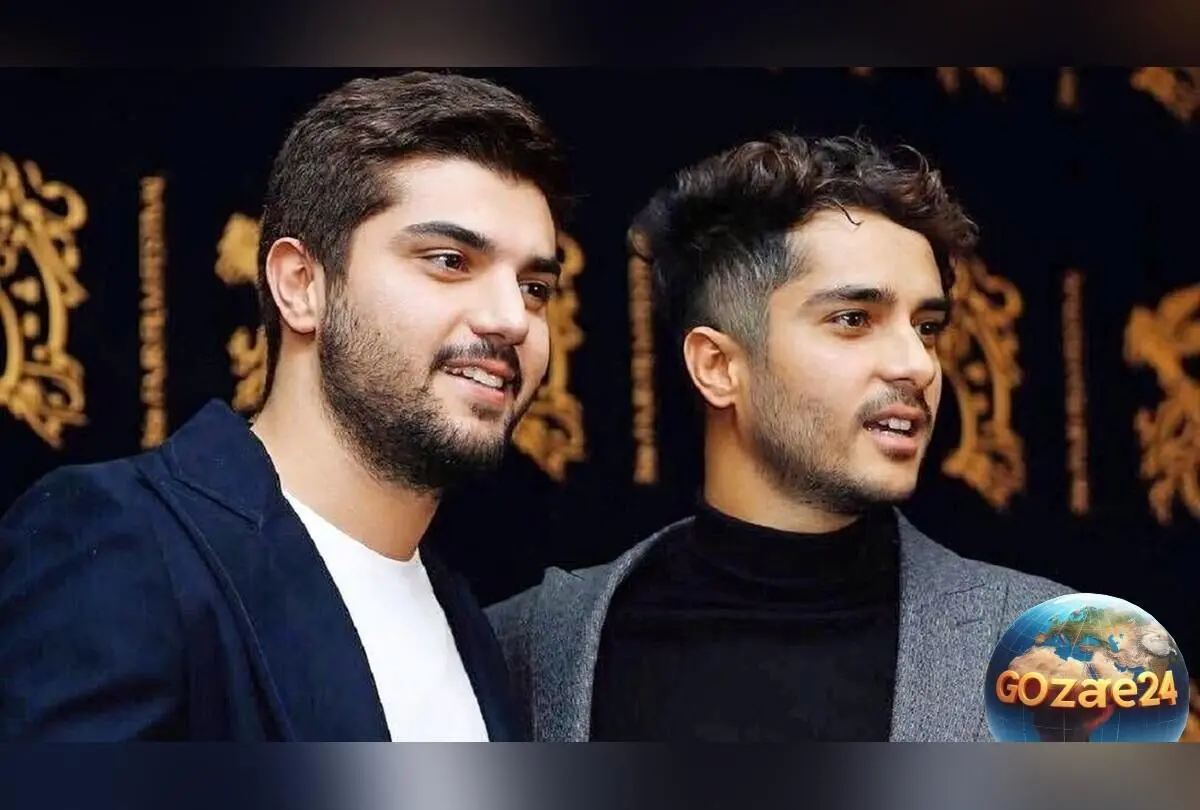 عکس نوستالژیک و دیده‌نشده از سینا مهراد و برادرش ساعد سهیلی در کودکی