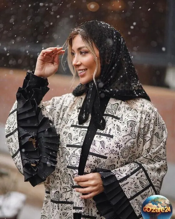 تصاویر جذاب از دکورهای لوکس و مدرن خانه مینا مختاری و بهرام رادان + شومینه دیواری و مصنوعی برای قسمت ورودی