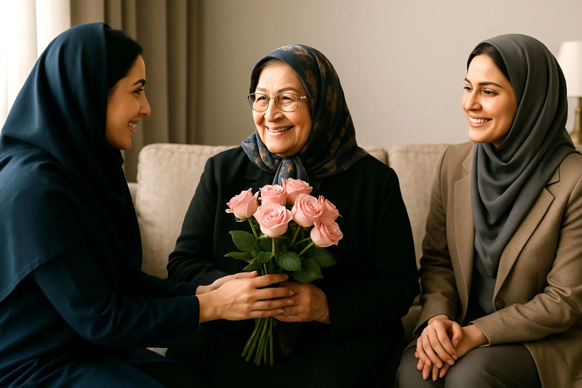 متن‌های محترمانه و صمیمی تبریک روز زن و روز مادر برای مادرزن و مادرشوهر