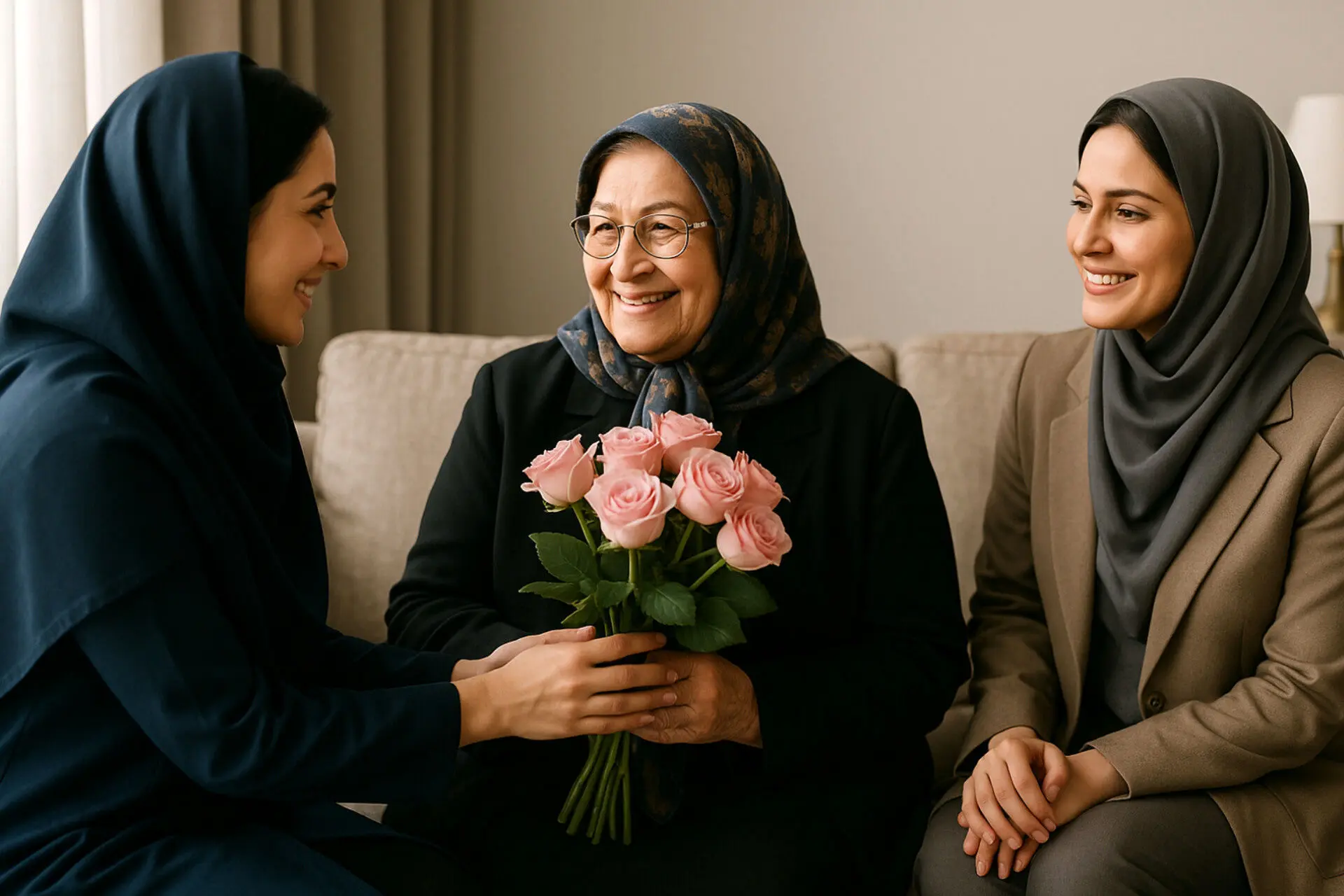 متن‌های محترمانه و صمیمی تبریک روز زن و روز مادر برای مادرزن و مادرشوهر