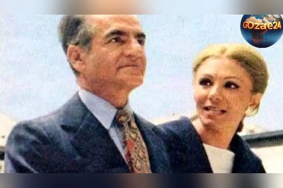 عکس نادر از فرح پهلوی در کنار استخر کاخ نیاوران با حوله سرهمی پلنگی