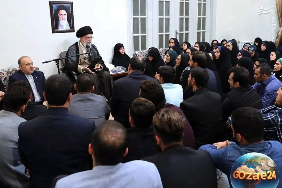 عرض ارادت و احترام خواهران منصوریان به رهبر معظم انقلاب + عکس‌های چهره دلنشین و پدرانه رهبر در دیدار با مدال‌آوران ایران