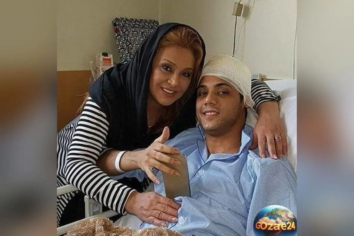 چیدمان میز عزای شیک و منحصر‌به‌فرد پسر نسرین مقانلو با گل آرایی خاص و یادبودی، روحش شاد و یادش گرامی
