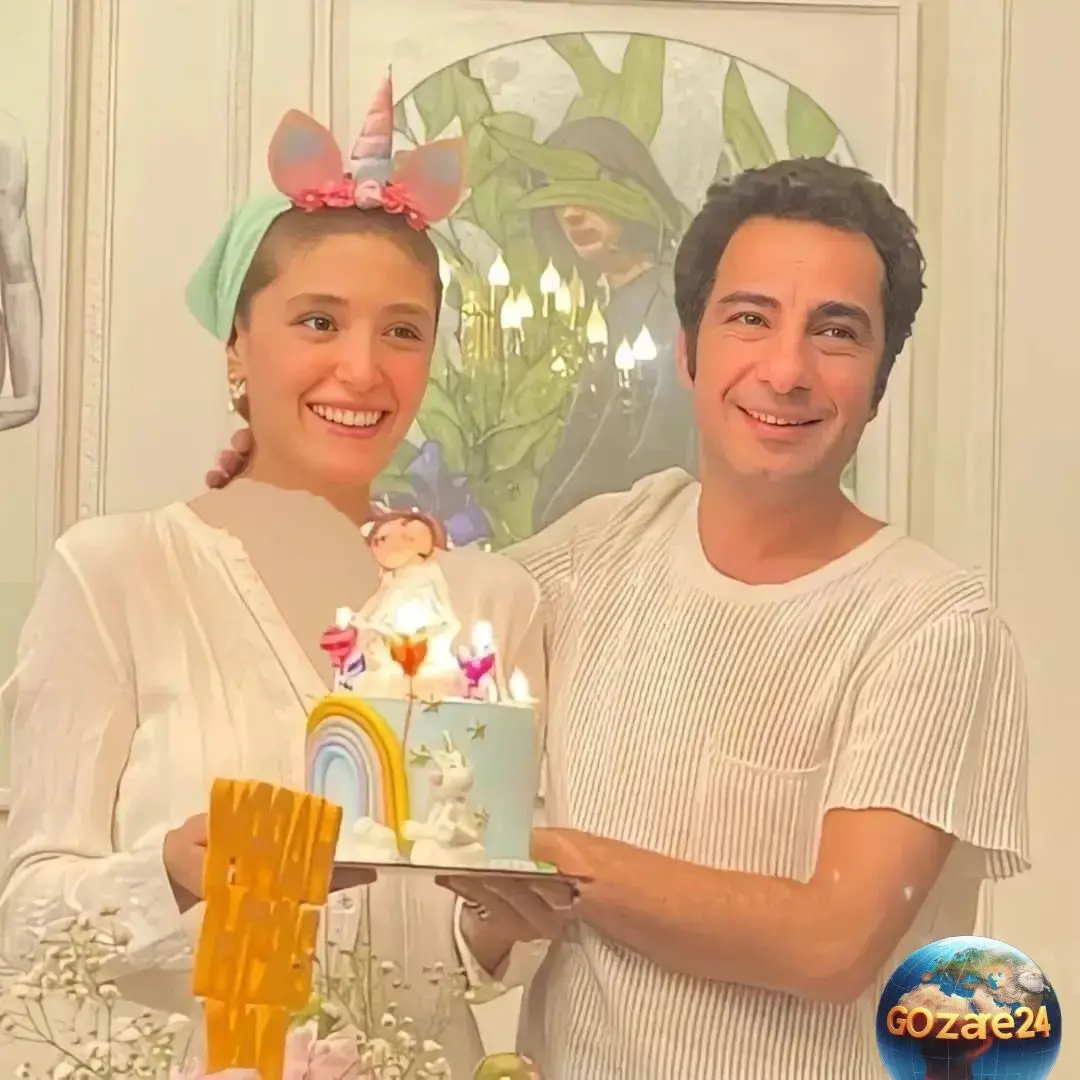 تیپ متفاوت و خاص فرشته حسینی و نوید محمدزاده در فرودگاه برای فرار از هواداران + عکس